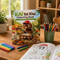 Kai & Friends Ultimate Digital Coloring Book (73 Pages)