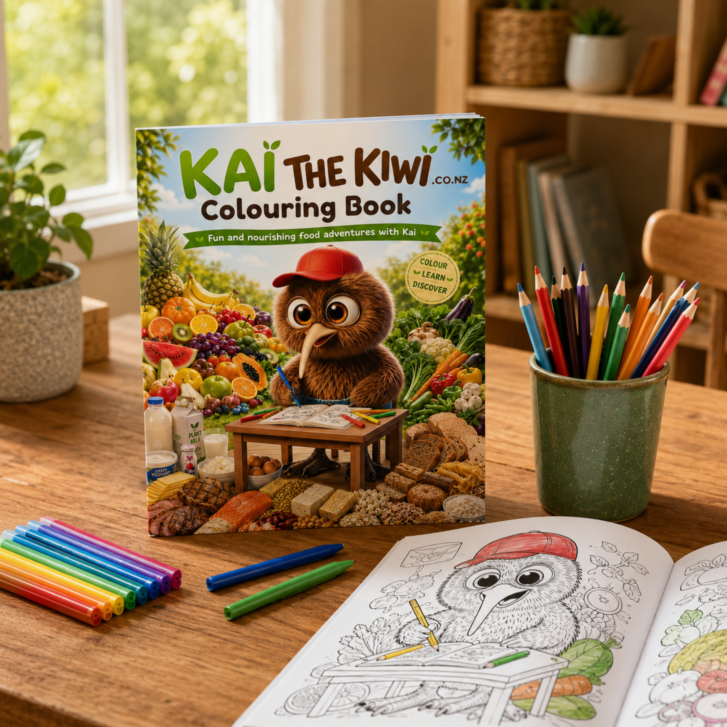 Kai & Friends Ultimate Digital Coloring Book (73 Pages)