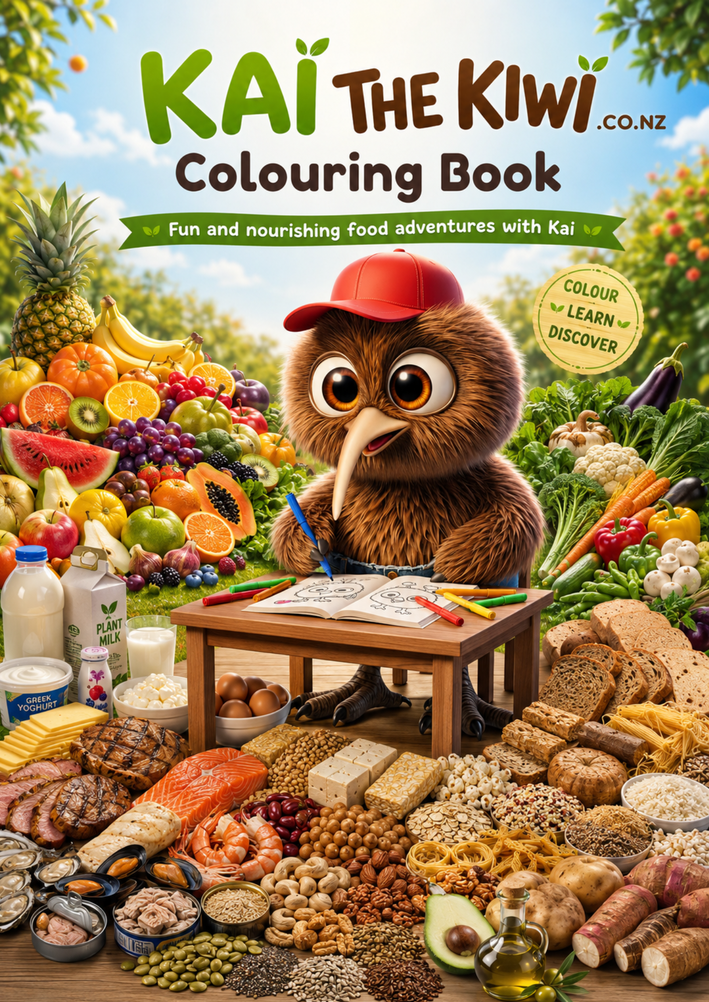 Kai & Friends Ultimate Digital Coloring Book (73 Pages)